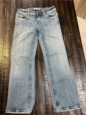 High-Rise Light Blue Women's Straight Jeans